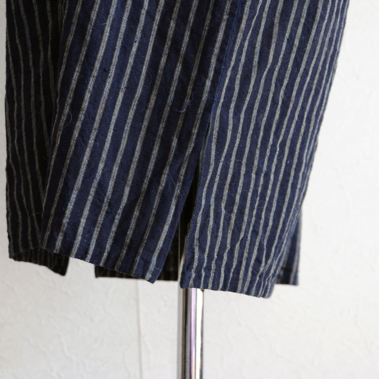 Vintage Japanese noragi, hand-sewn indigo cotton