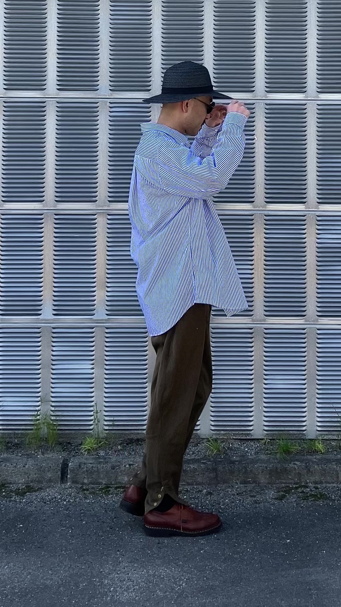 Fashion reel featuring Japanese vintage jodhpurs, blending wartime-era utility with timeless style.