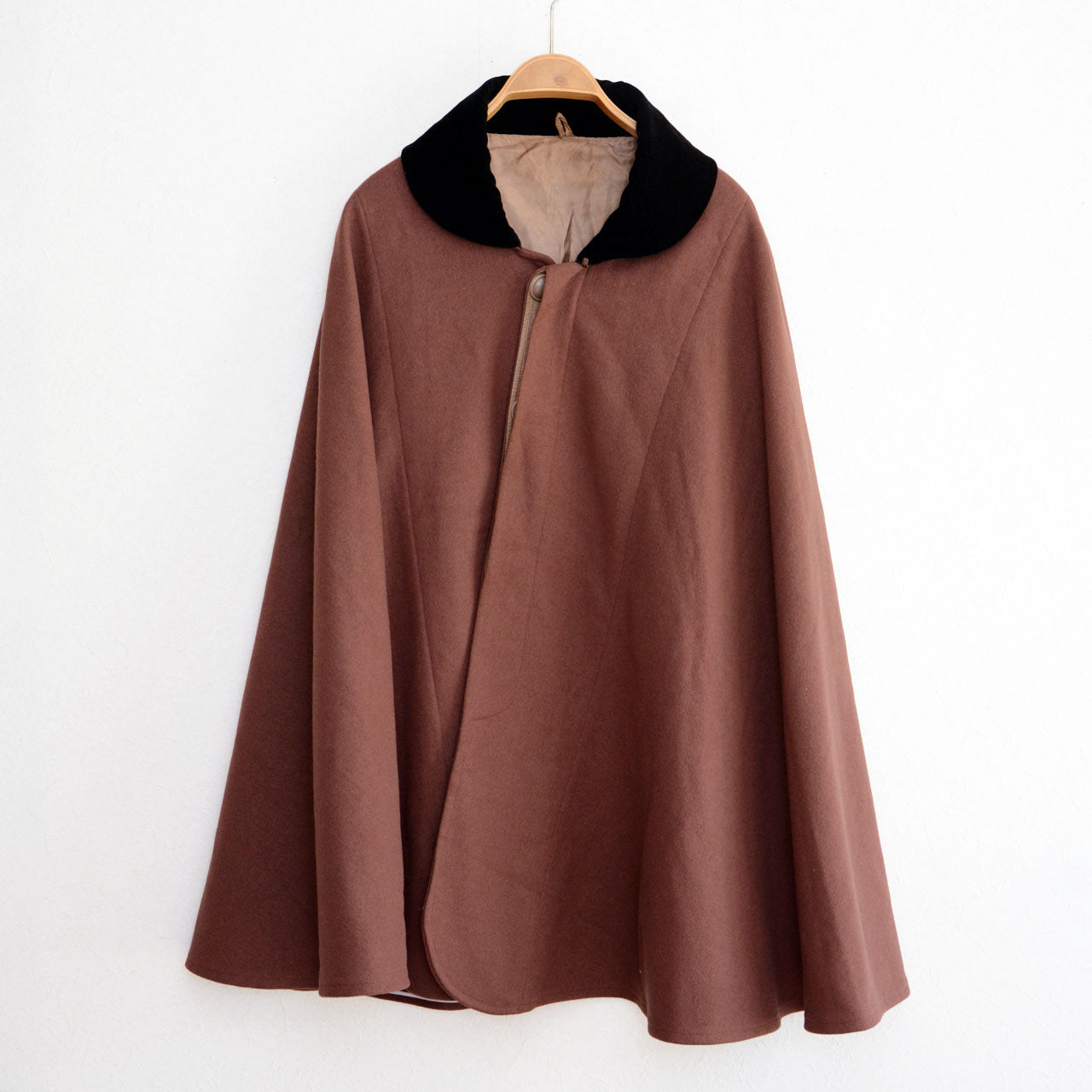 Antique Japanese Inverness-style coat