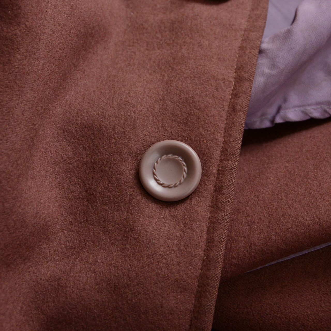 Wool mantle from mid-Showa Japan showing the quiet aesthetics of the era.