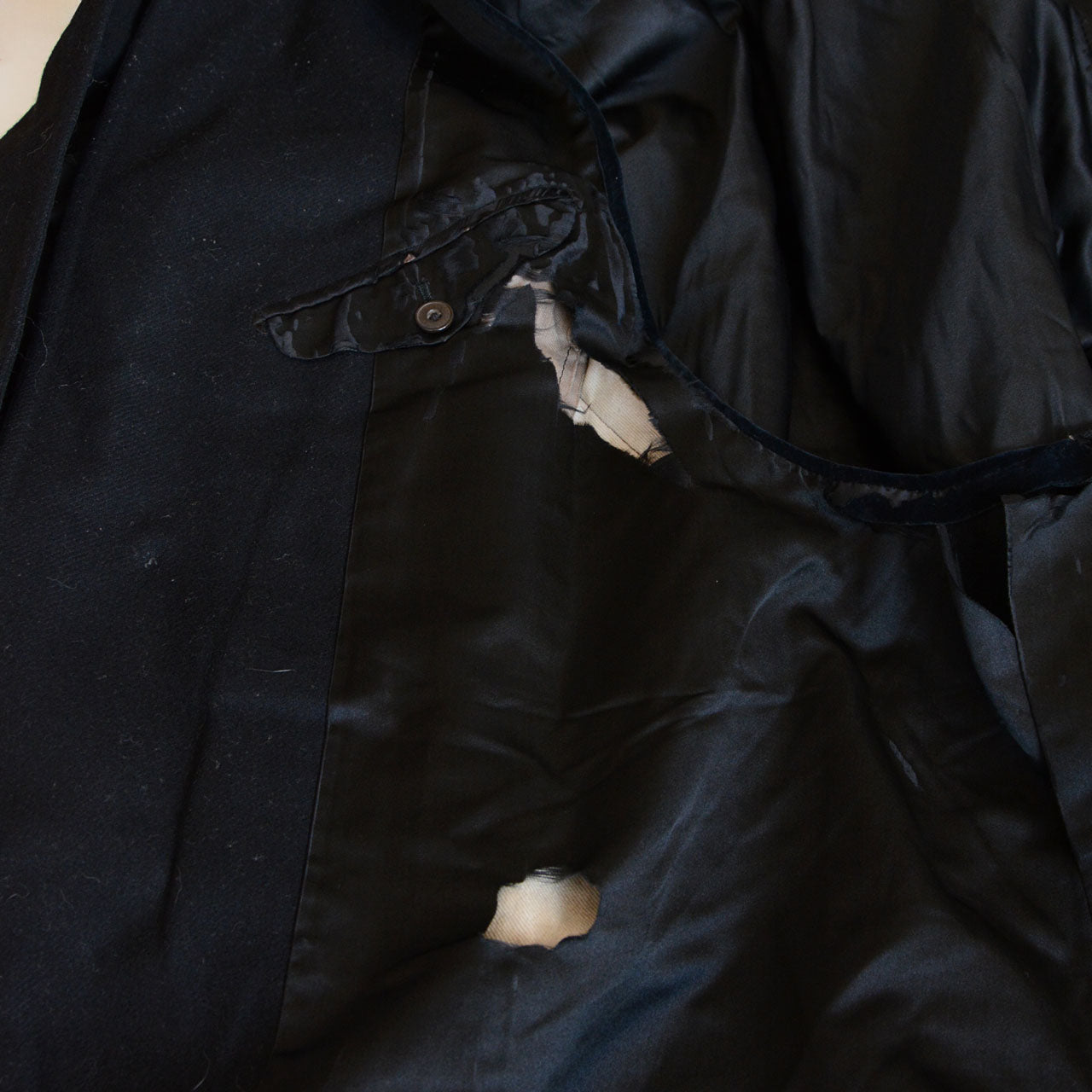 Vintage Japanese cape coat emphasizing balance and proportion