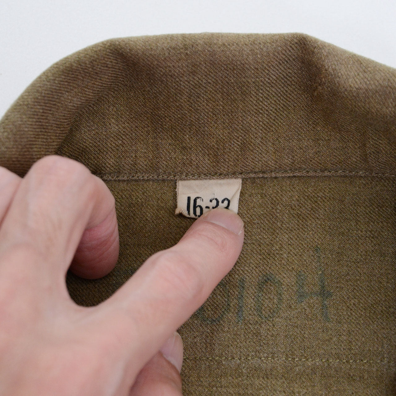 1940s U.S. Army M-37 wool shirt