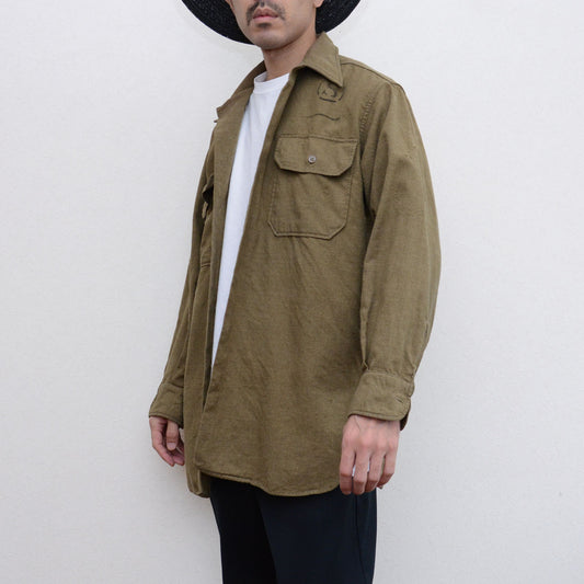 Vintage U.S. Army M-37 wool shirt from the 1940s