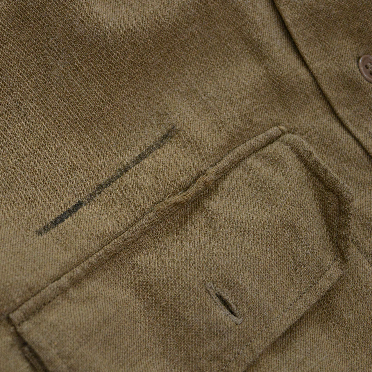 Authentic WWII U.S. Army field shirt for collectors