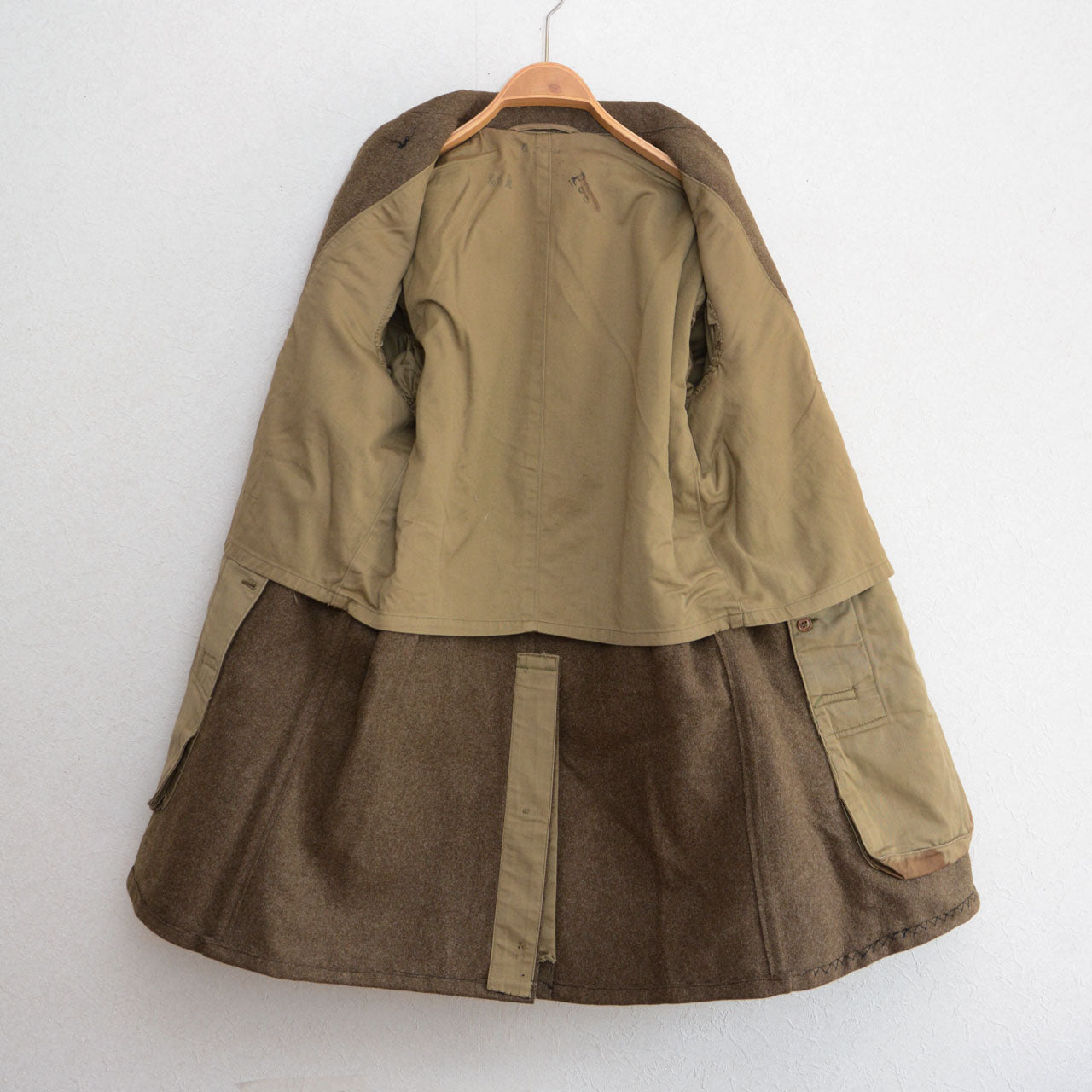 Classic Double-Breasted Army Coat