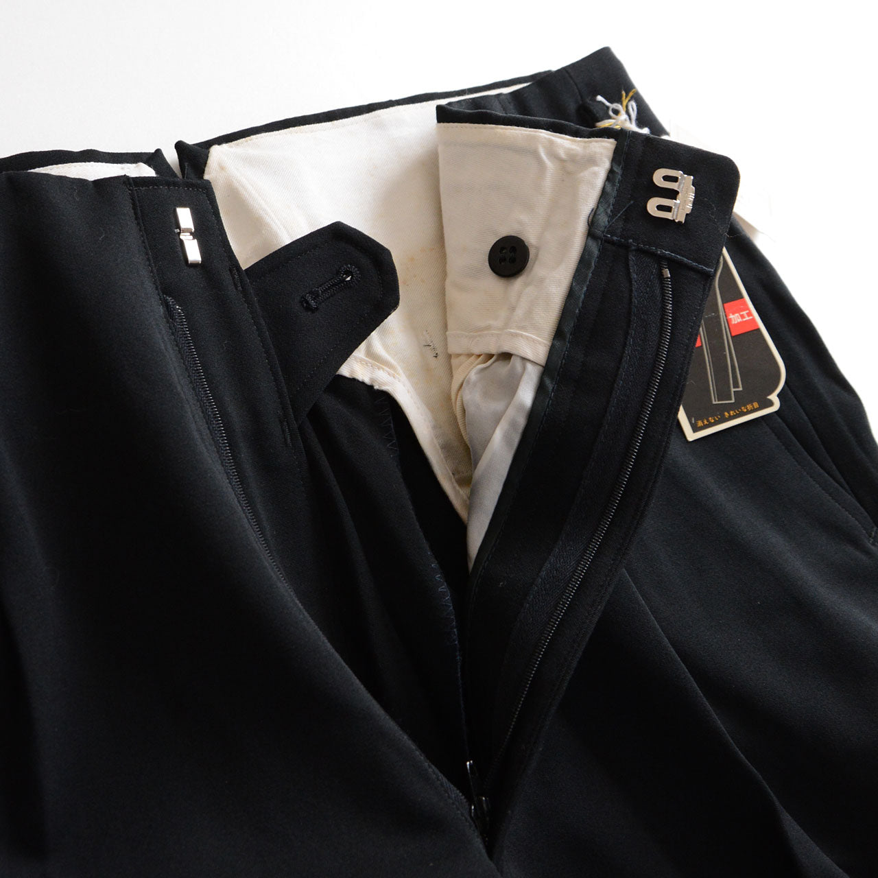 Japanese Vintage Deadstock Wool Trousers – 80s–90s, Hawaii Shoji