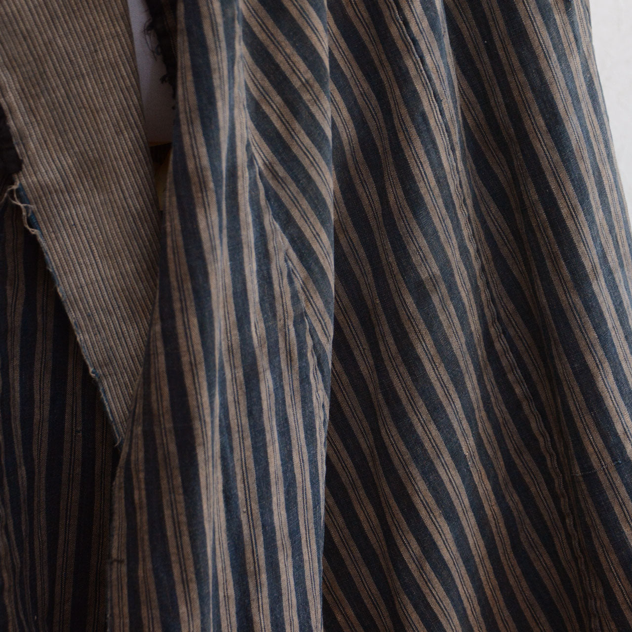 Japanese cloak with velvet collar detail, antique