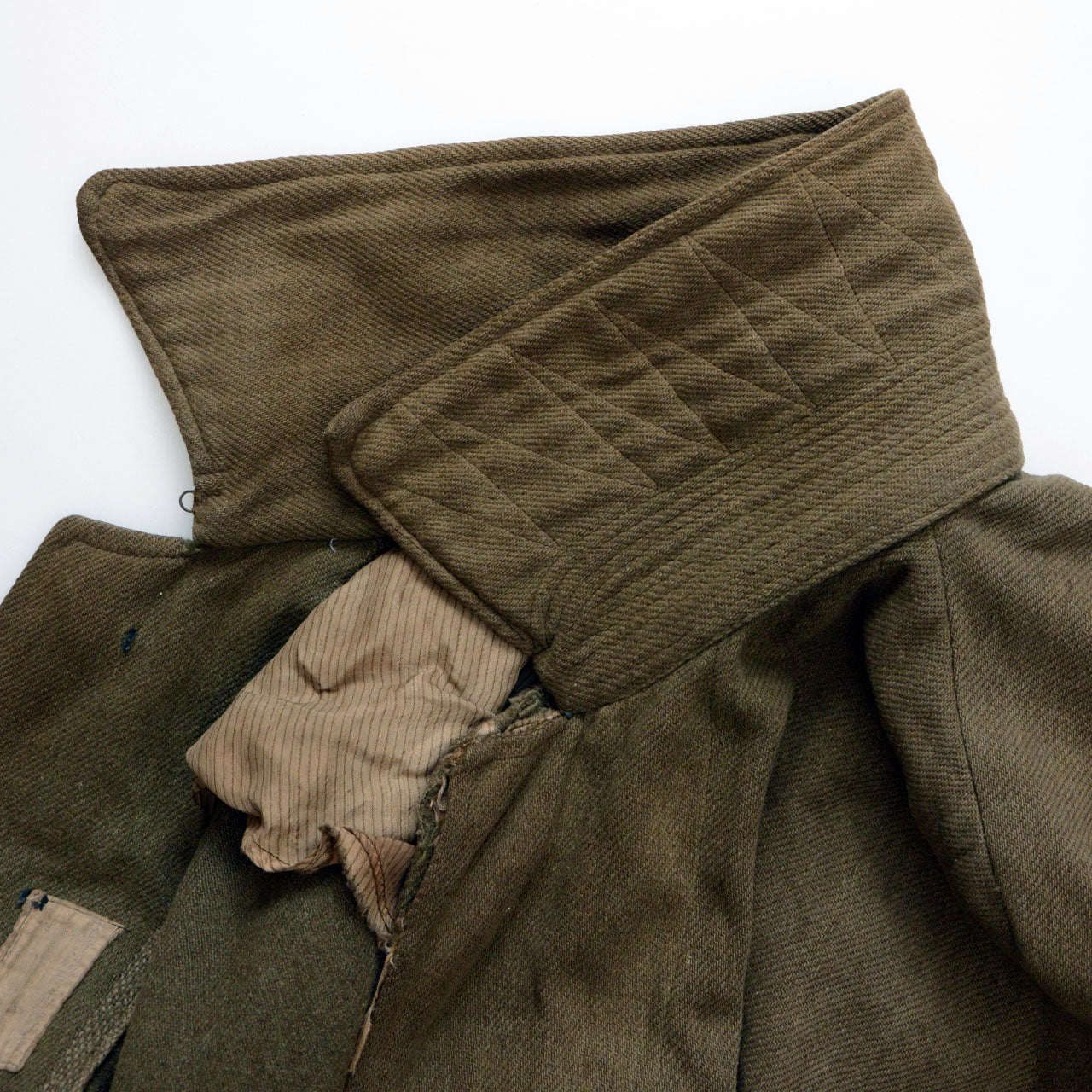 Vintage Japanese winter coat, wool fabric