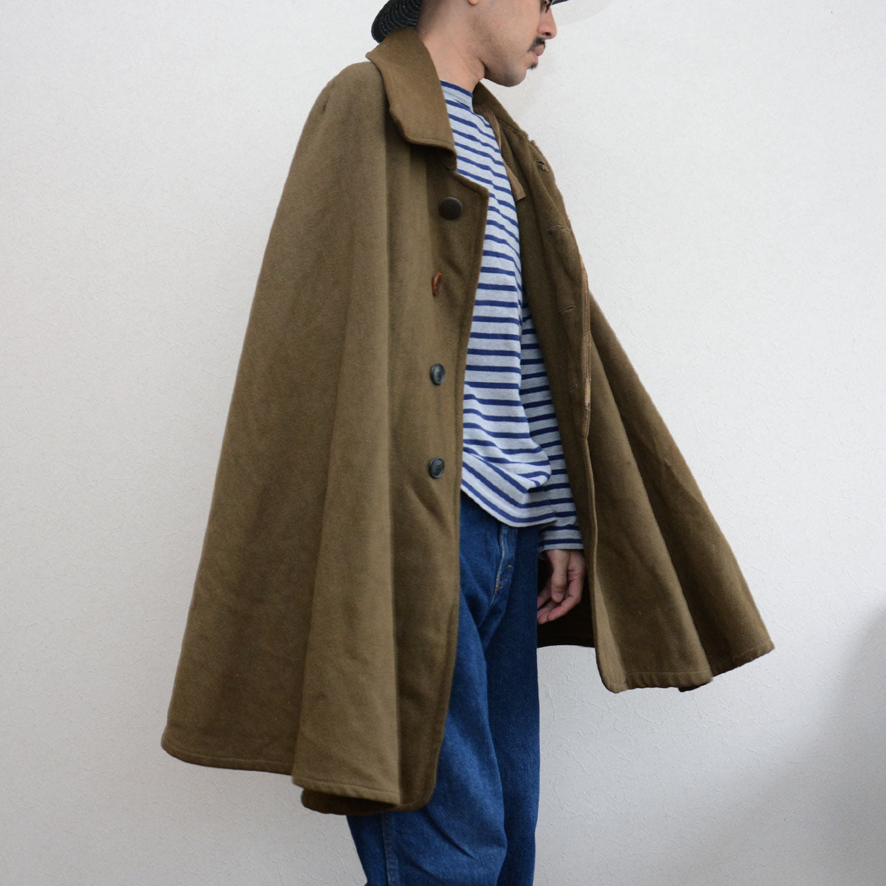 Timeless Japanese vintage wool outerwear piece