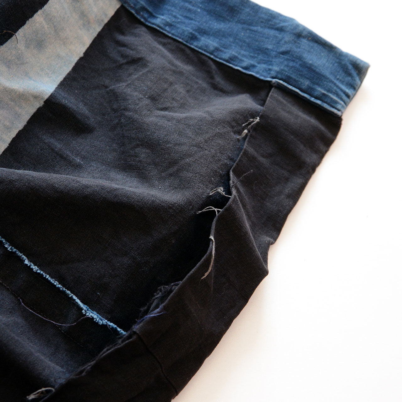 Traditional Japanese firefighter coat with large back emblem