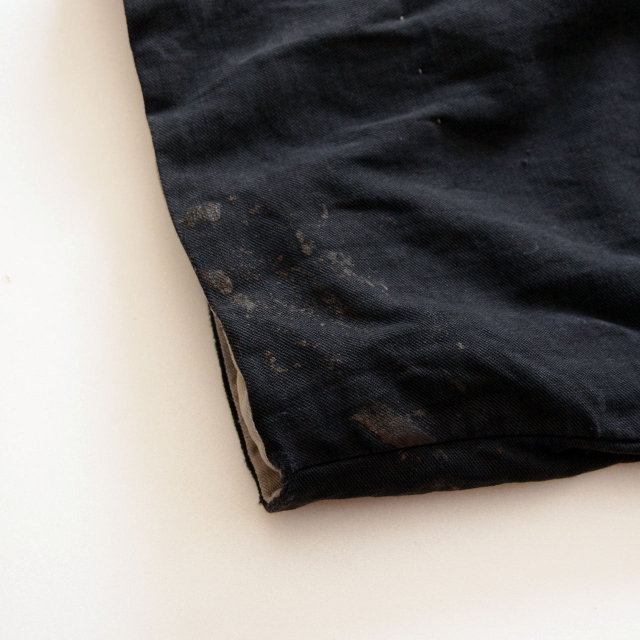 1950s Japanese happi coat with indigo-dyed collar