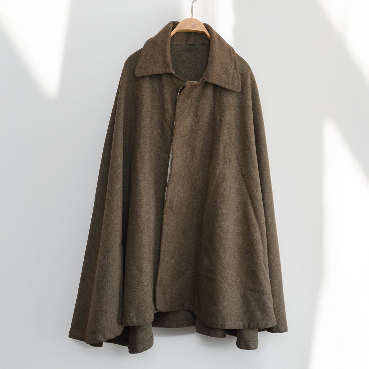 Vintage 1940s Japanese military wool cloak