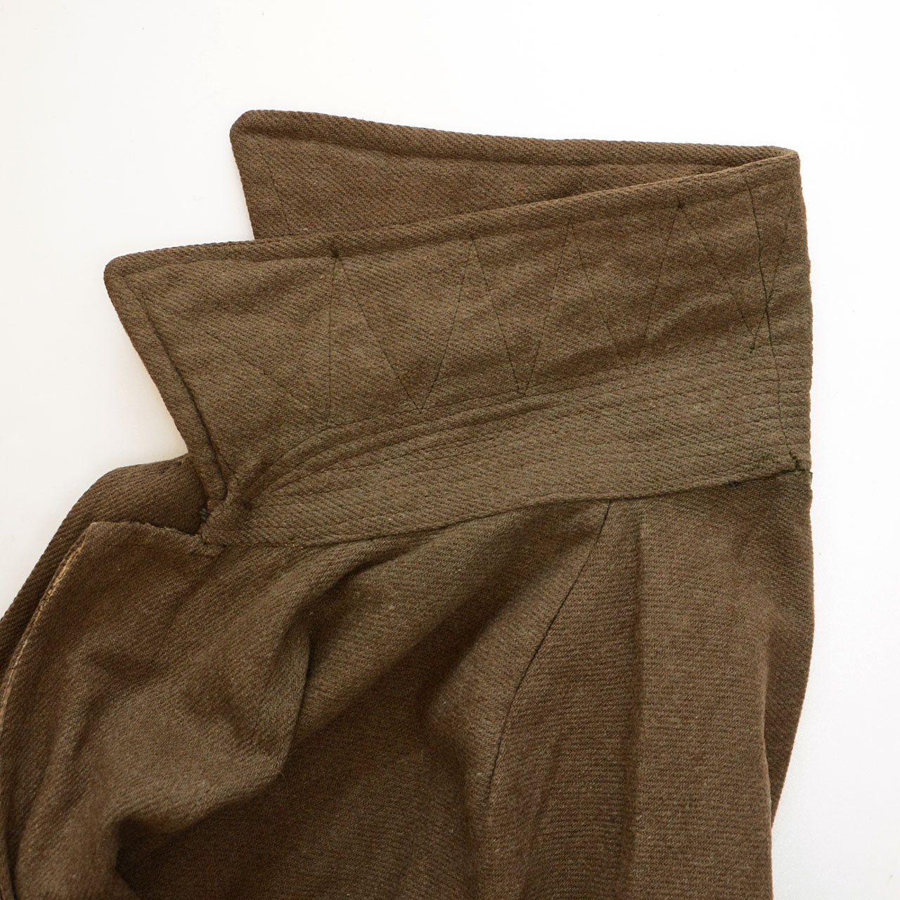 Thick wool military cloak with historical design