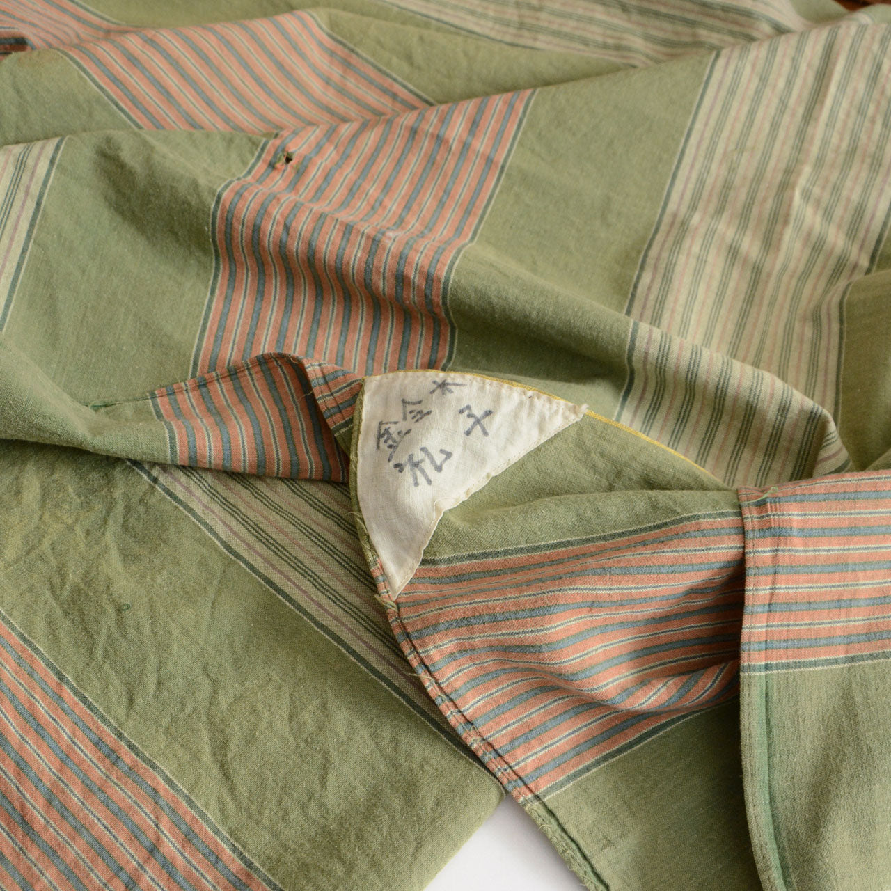Japanese vintage cotton fabric for upcycle or handmade crafts