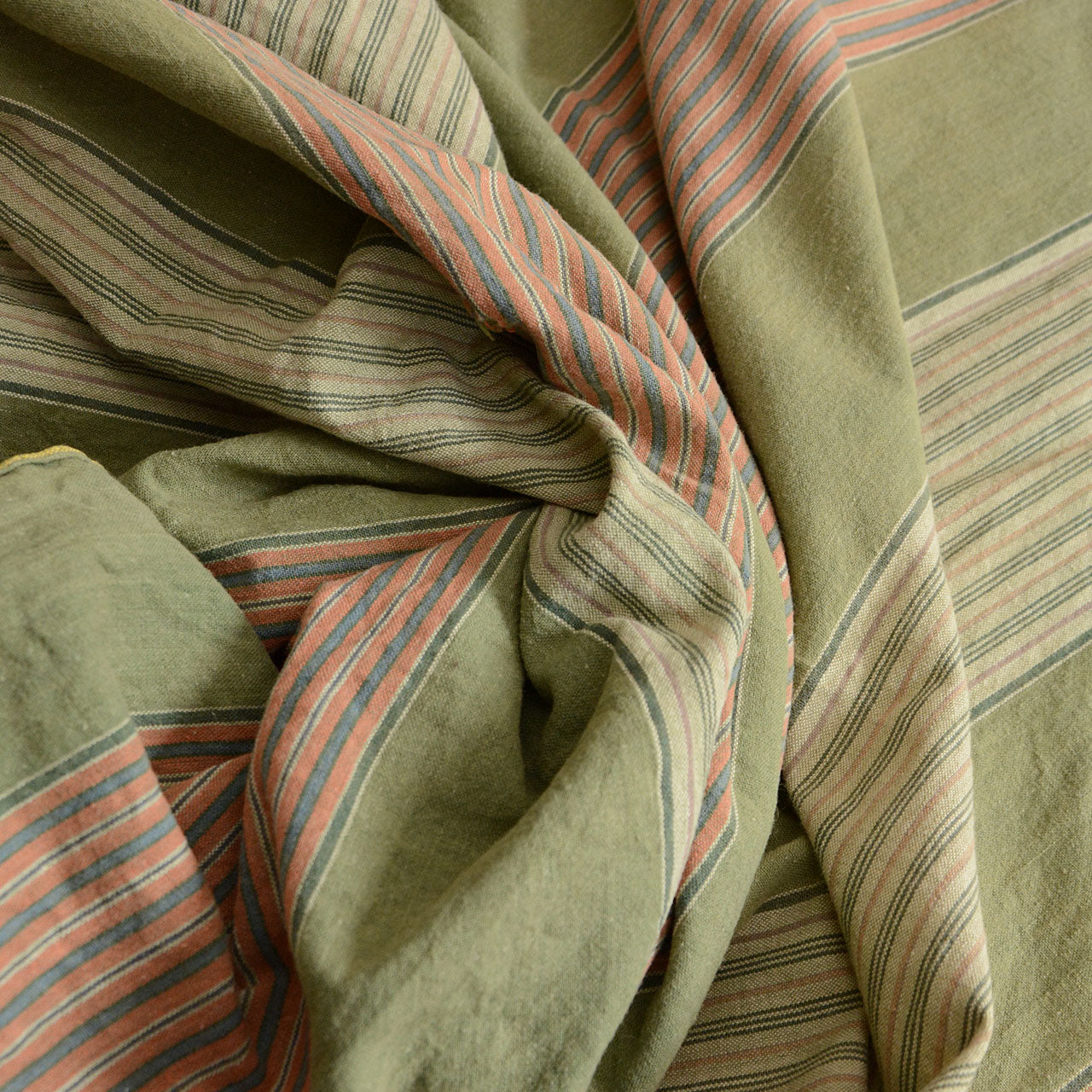 Furoshiki wrapping cloth showing beautiful aging and natural fading