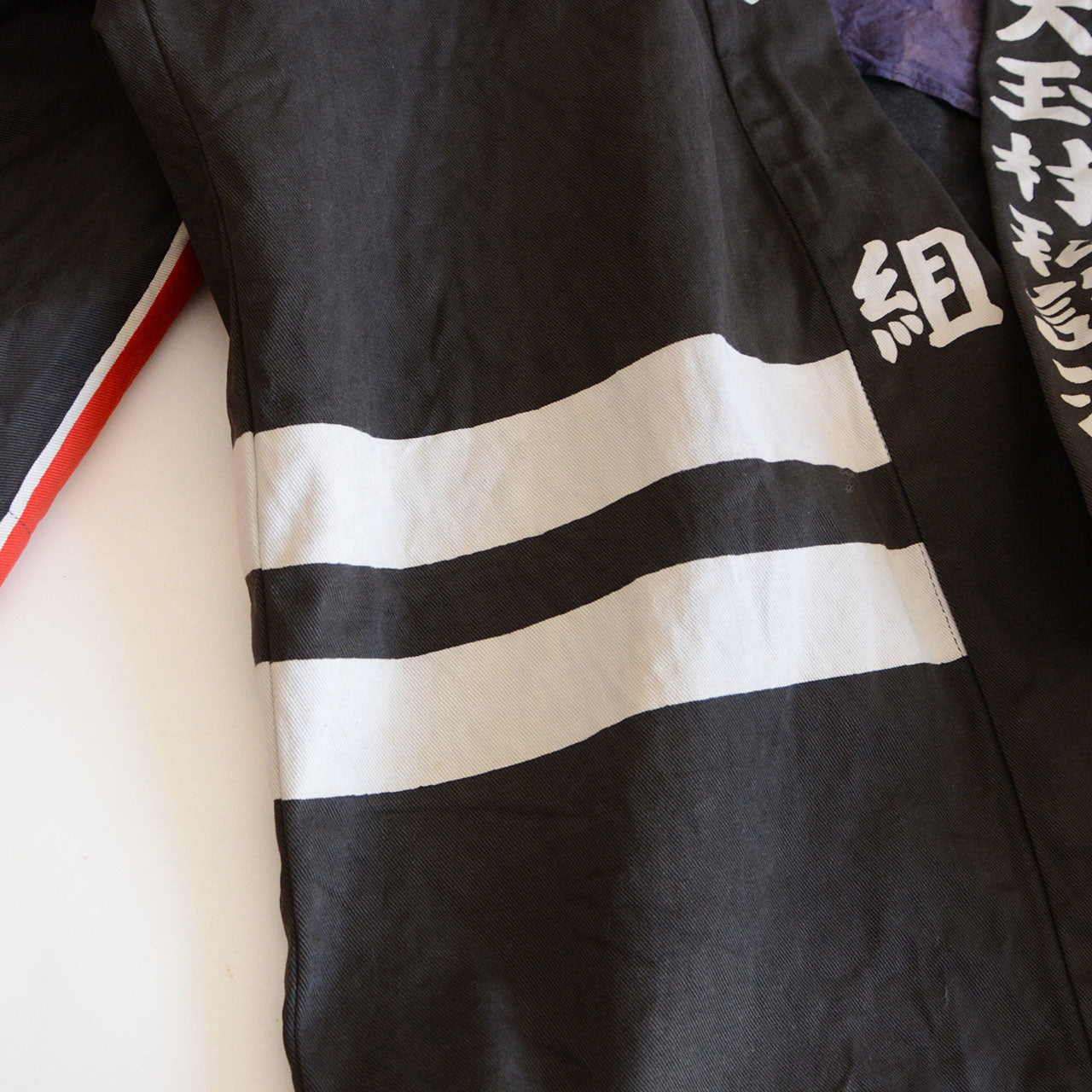 Showa-era firefighter uniform with historic character