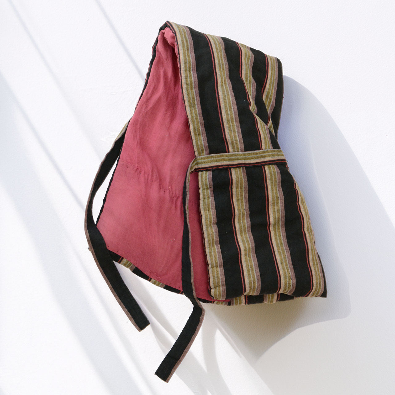 Unique WWII Japanese cotton hood, valuable for history or craft