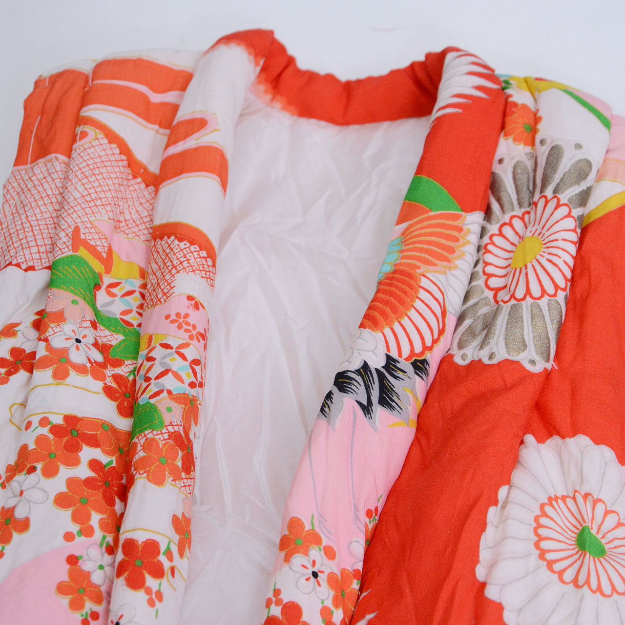 Japan Vintage Kids' Kimono Hanten Vest | Showa Retro Auspicious