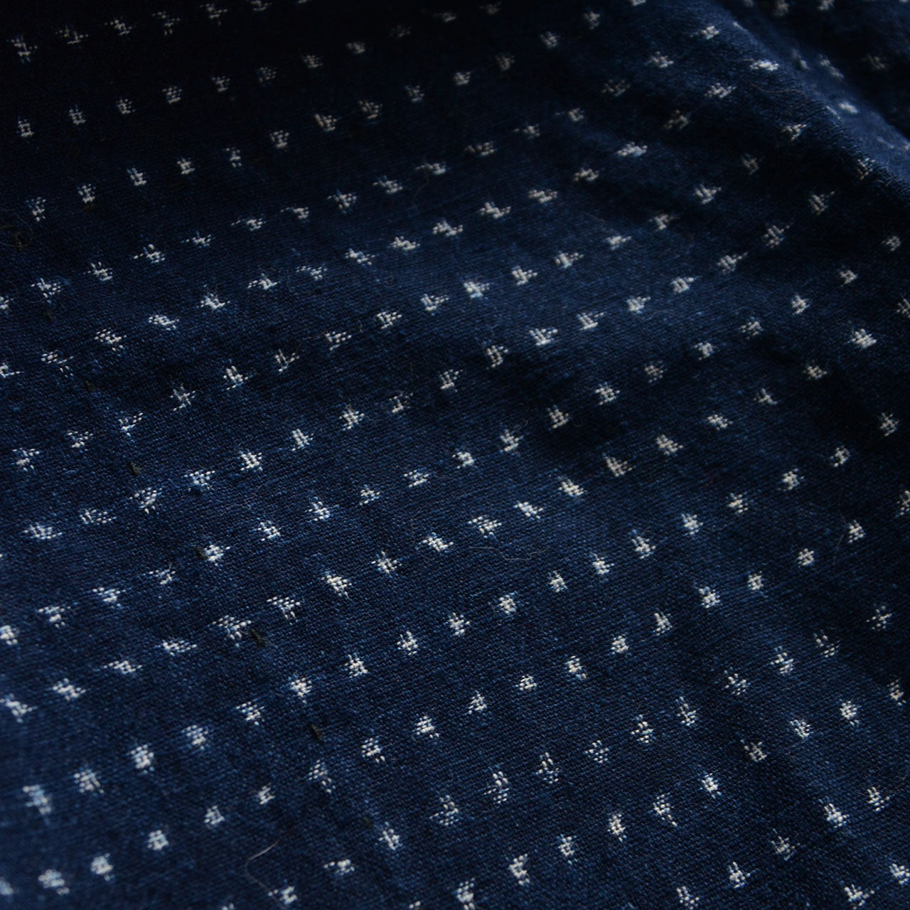 Japanese indigo antique fabric Monpe pants for remake and craft lovers