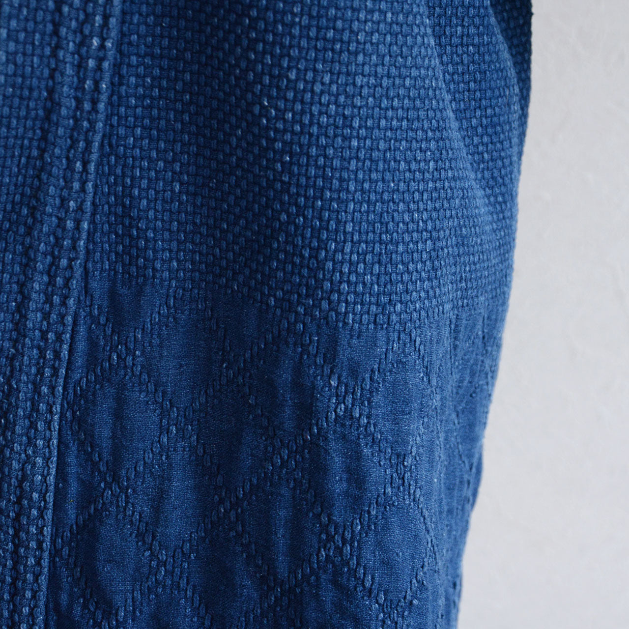 Vintage Japanese kendo gi jacket appreciated for texture and aging