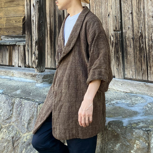 1960s–70s Japan vintage wool kimono coat