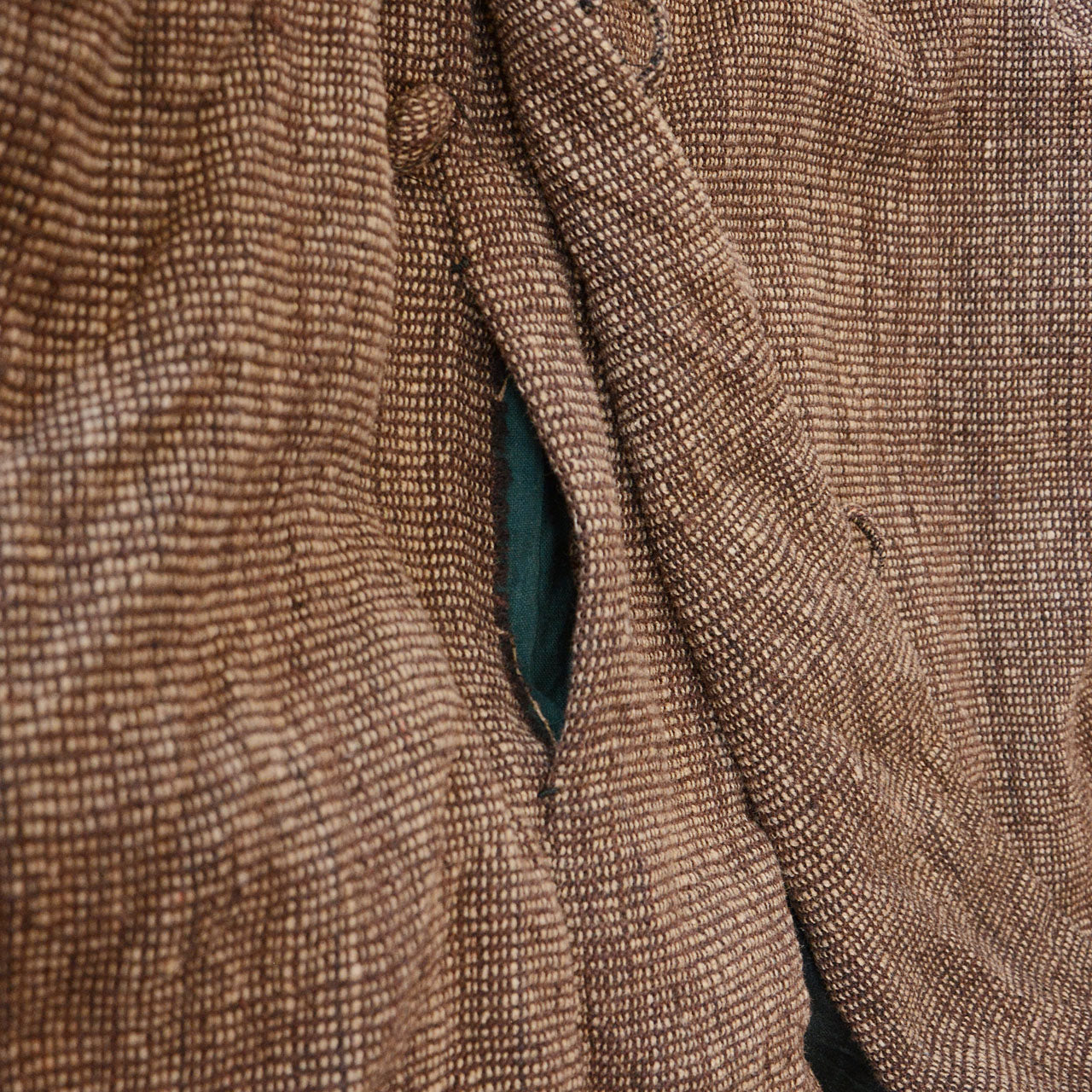 Minimal Japanese-Western fusion wool coat
