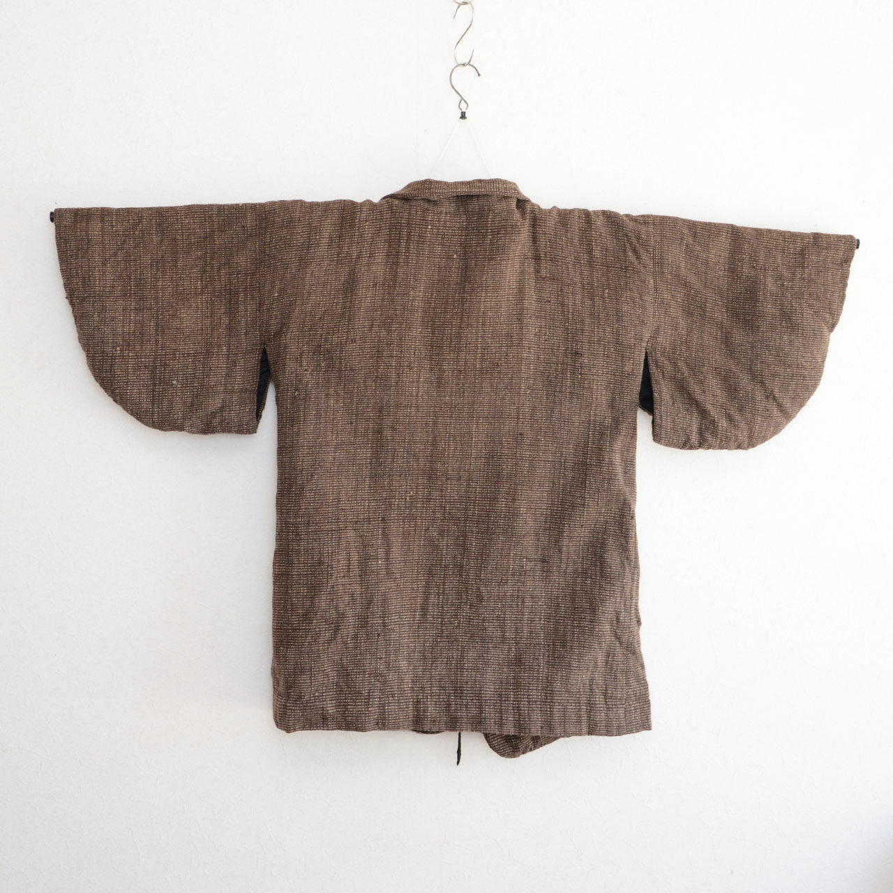 Classic Japan wool kimono coat with traditional design