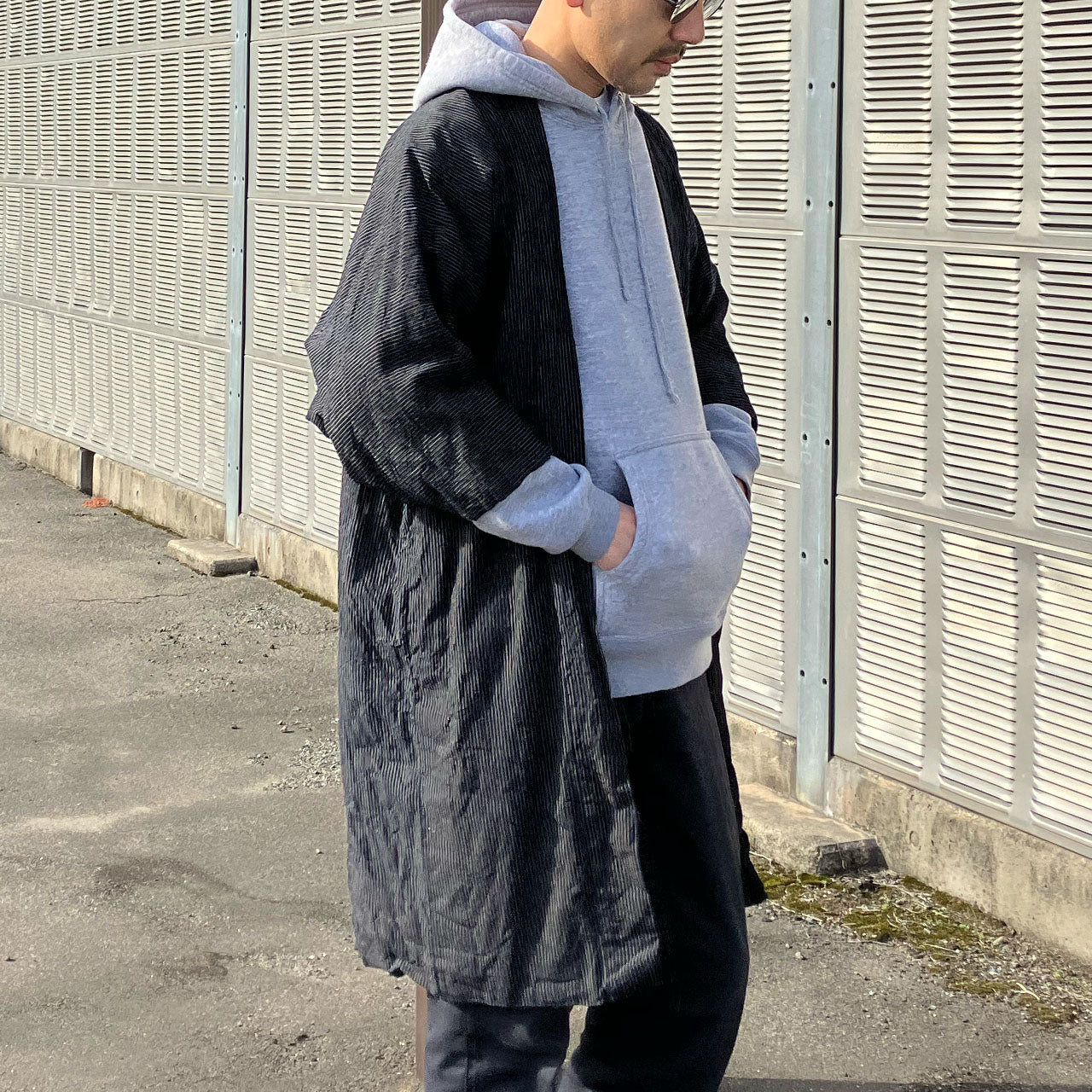 Noragi with unique fabric combination