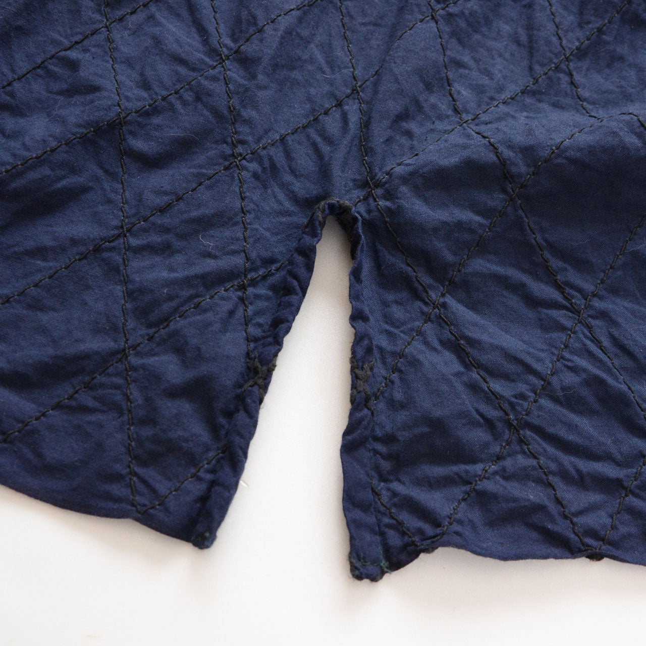 Vintage kendo gi, 100% cotton, navy, Japan vintage, Mitsuboshi, upcycle fabric