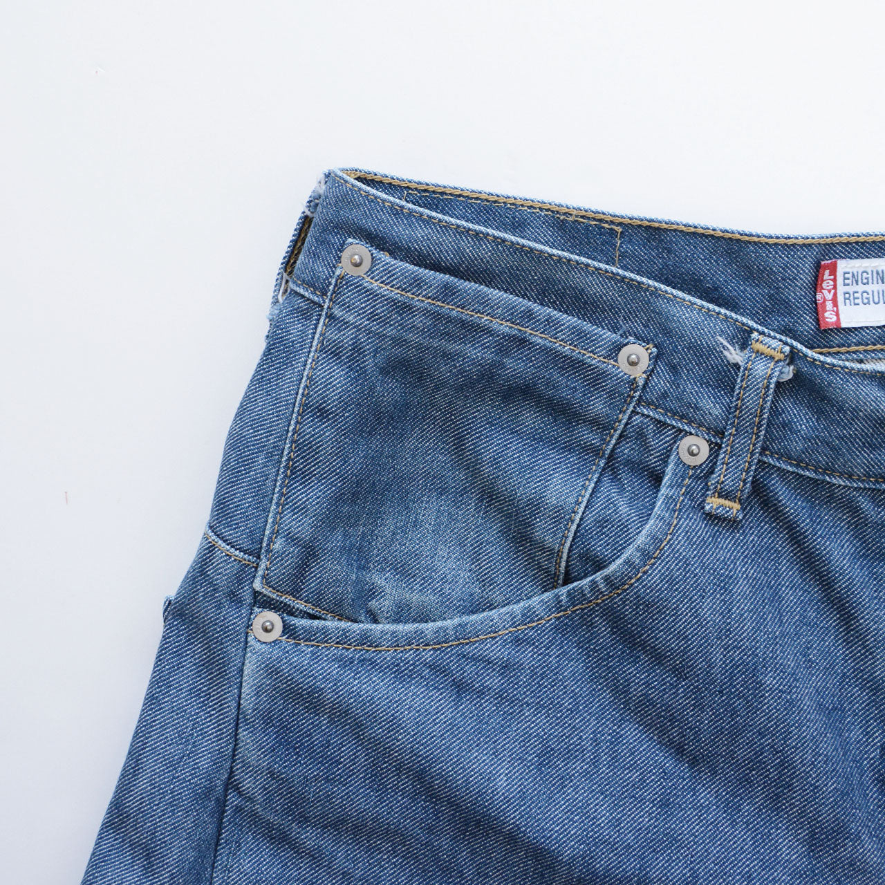 Levi's Engineered Jeans Regular 2000 Made in Japan Twisted Seam