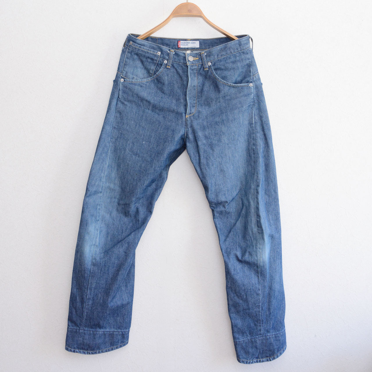 Levi's Engineered Jeans Regular 2000 Made in Japan Twisted Seam