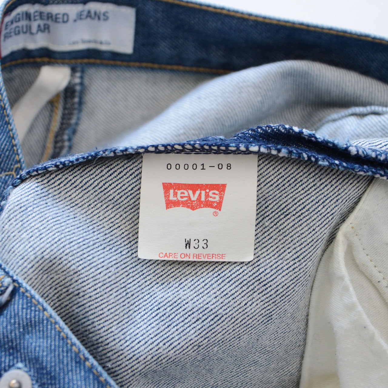 00s　Levi’s engineered jeans regular　W33 Levi's Engineered Jeans Regular 2000 Made in Japan Twisted Seam