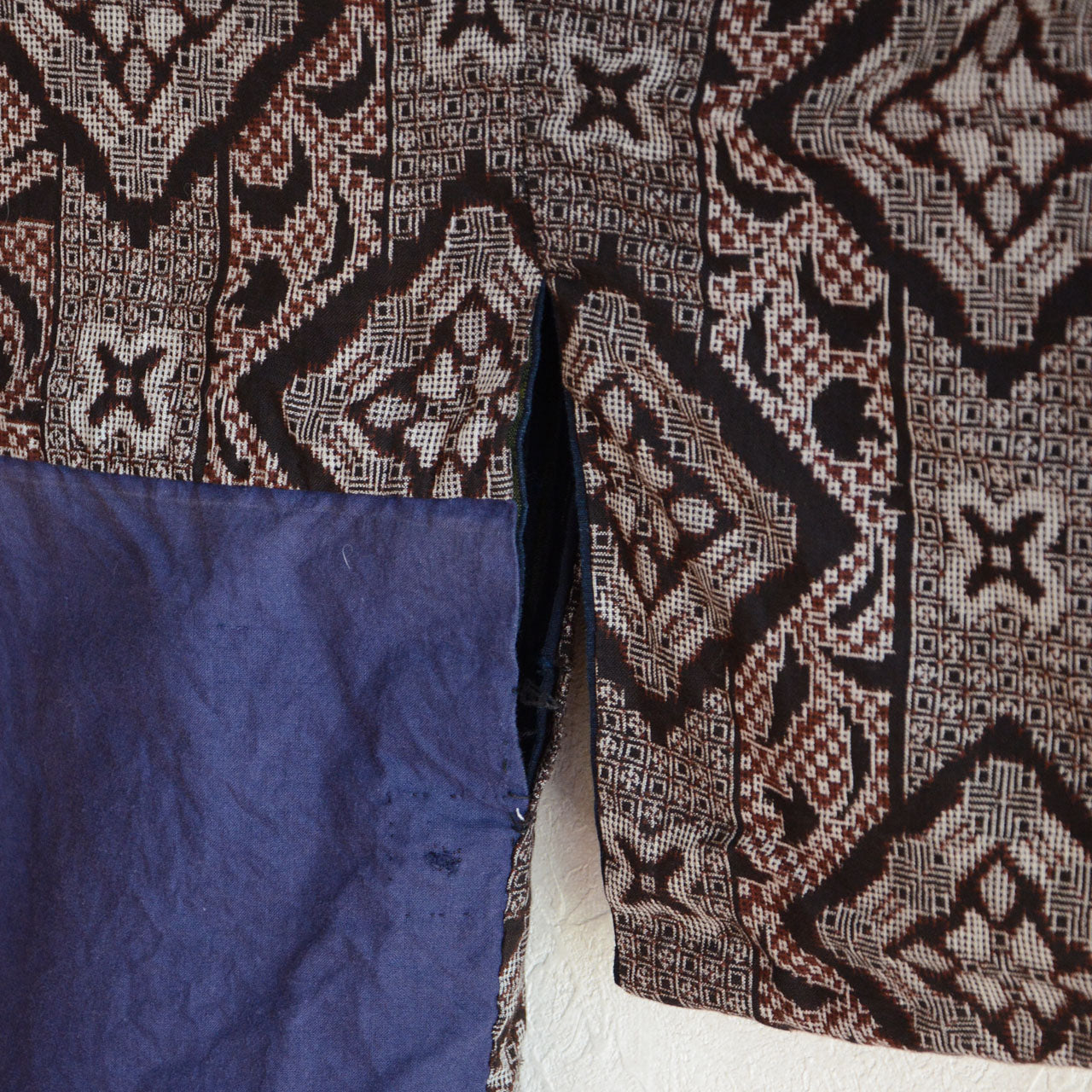 Authentic Hand-Sewn Noragi Jacket with Rustic Patina