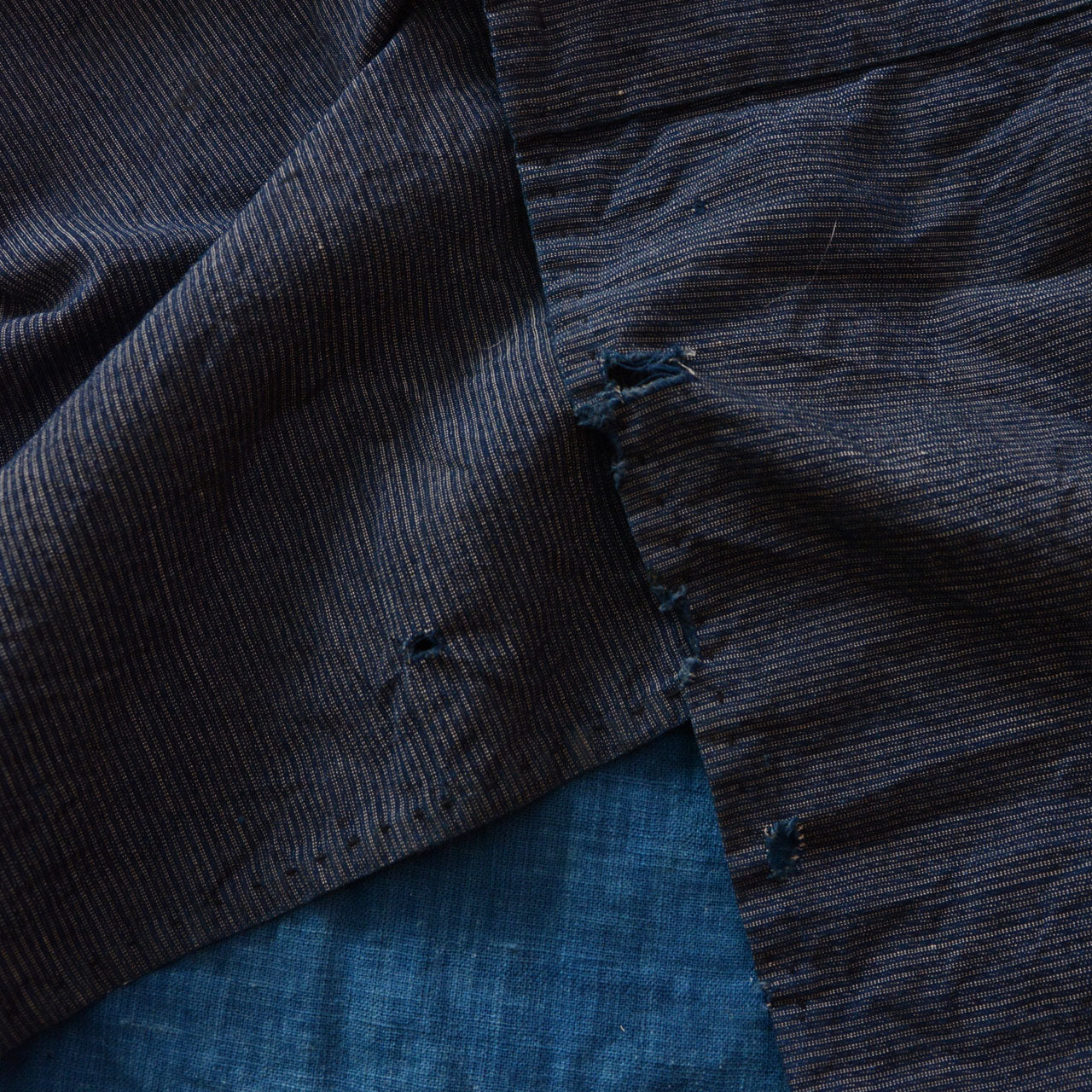 Vintage Noragi jacket with authentic Japanese folk garment style