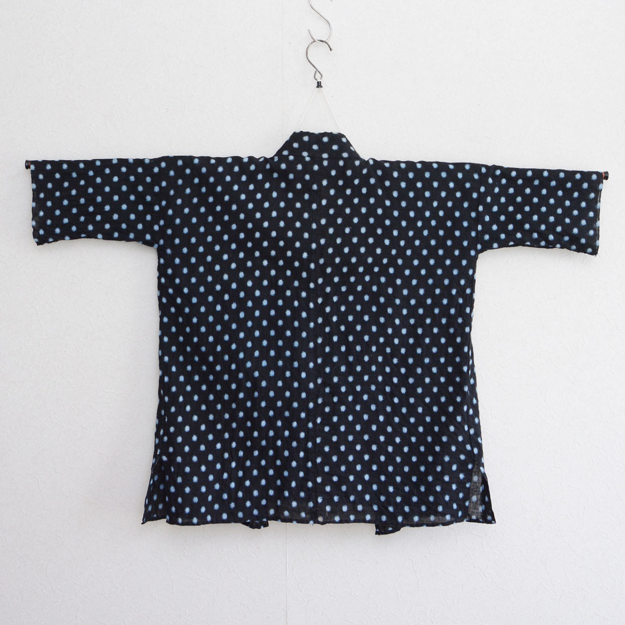 Showa era Japanese noragi jacket cotton kasuri patchwork textile garment